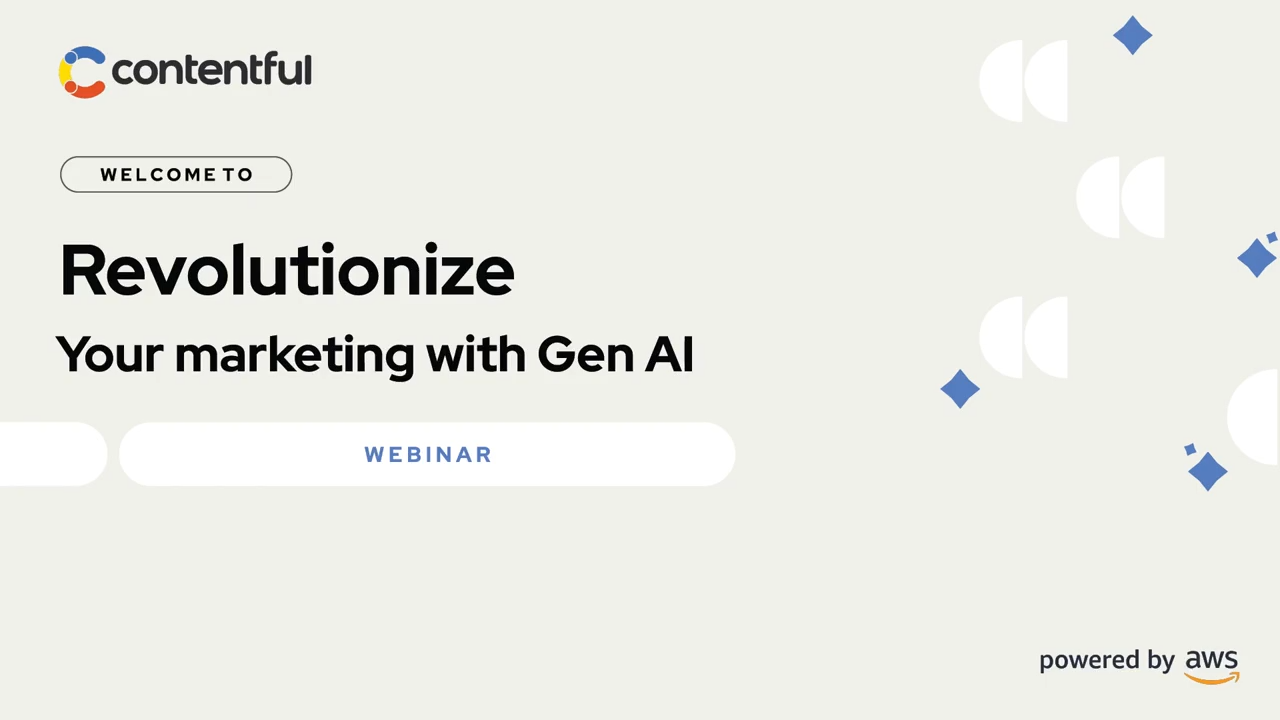 Revolutionize your marketing with Gen AI (and AWS)